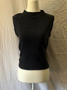 Nuggets vintage cotton mock neck top